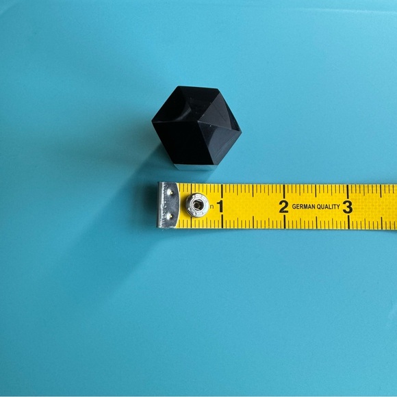 Black Obsidian Healing Crystal Wand Point Reiki Chakra Meditation 2.5” - Picture 6 of 6